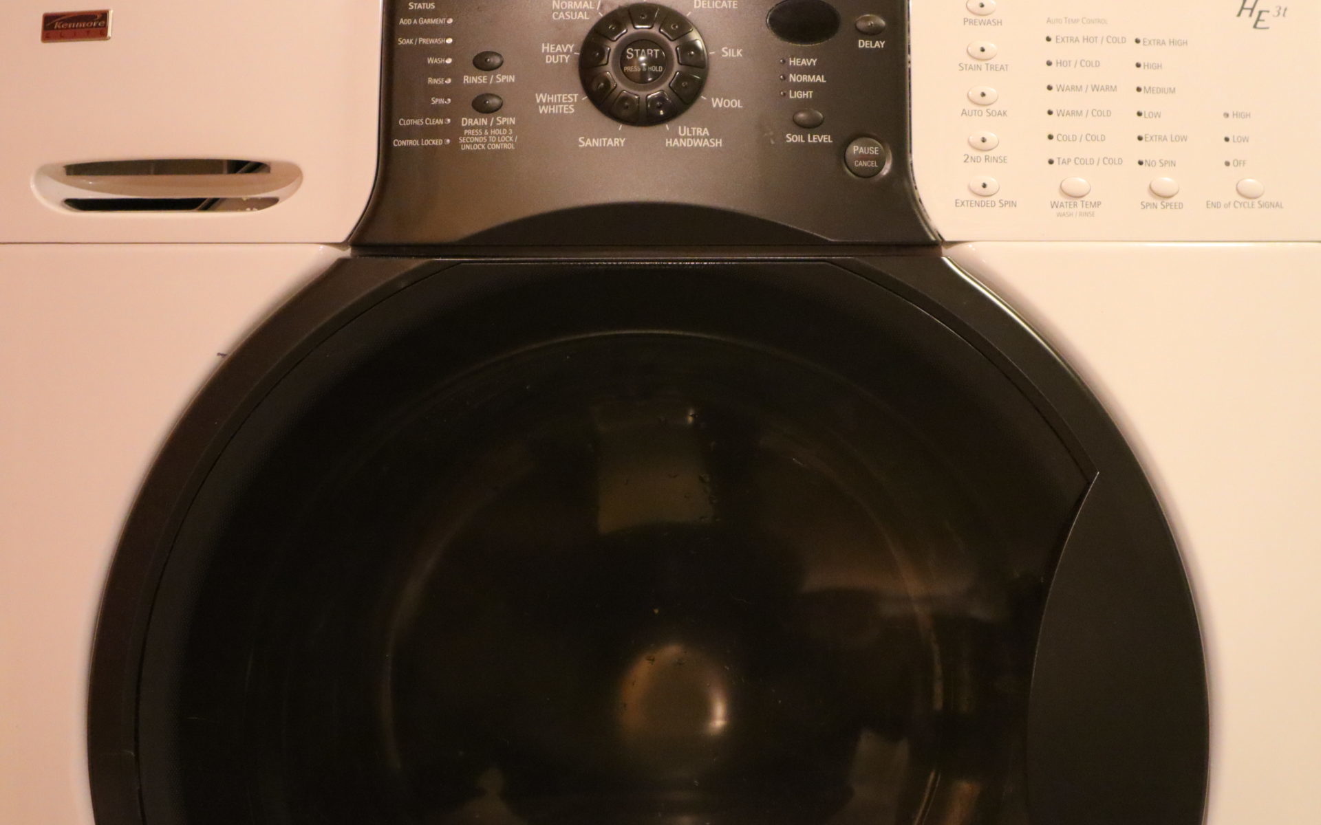 Kenmore Whirlpool HE3t Washer Front