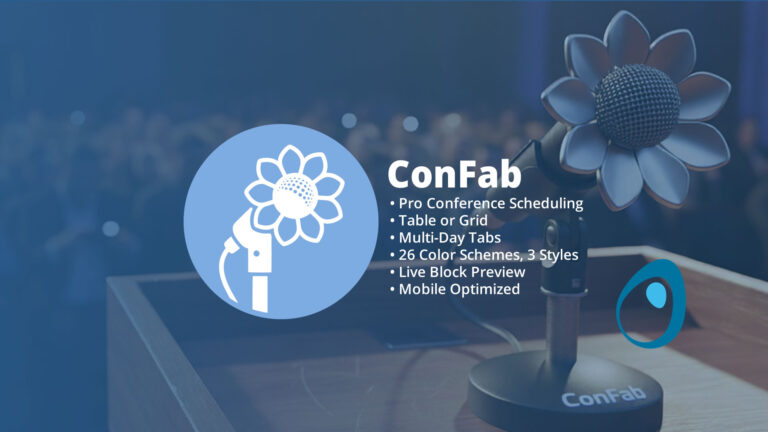 ConFab – A Conference Scheduling Plugin for WordPress