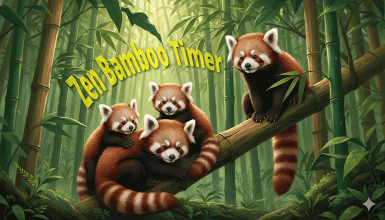 Zen Bamboo Timer