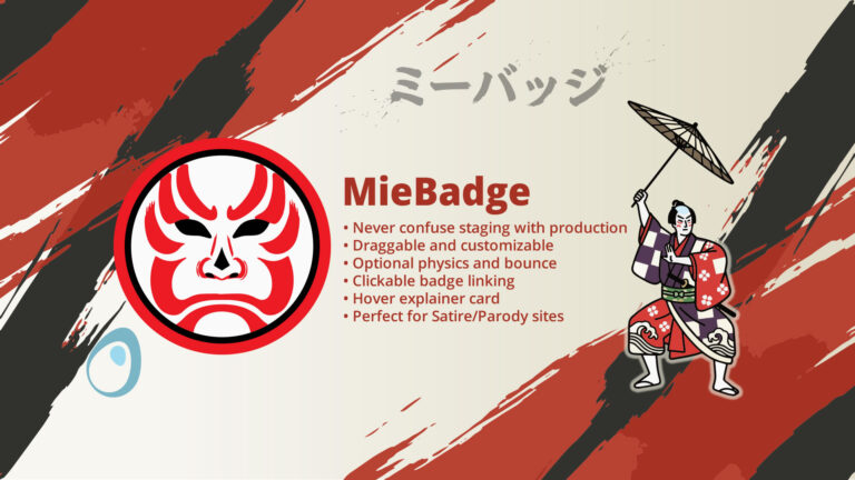MieBadge WordPress Plugin